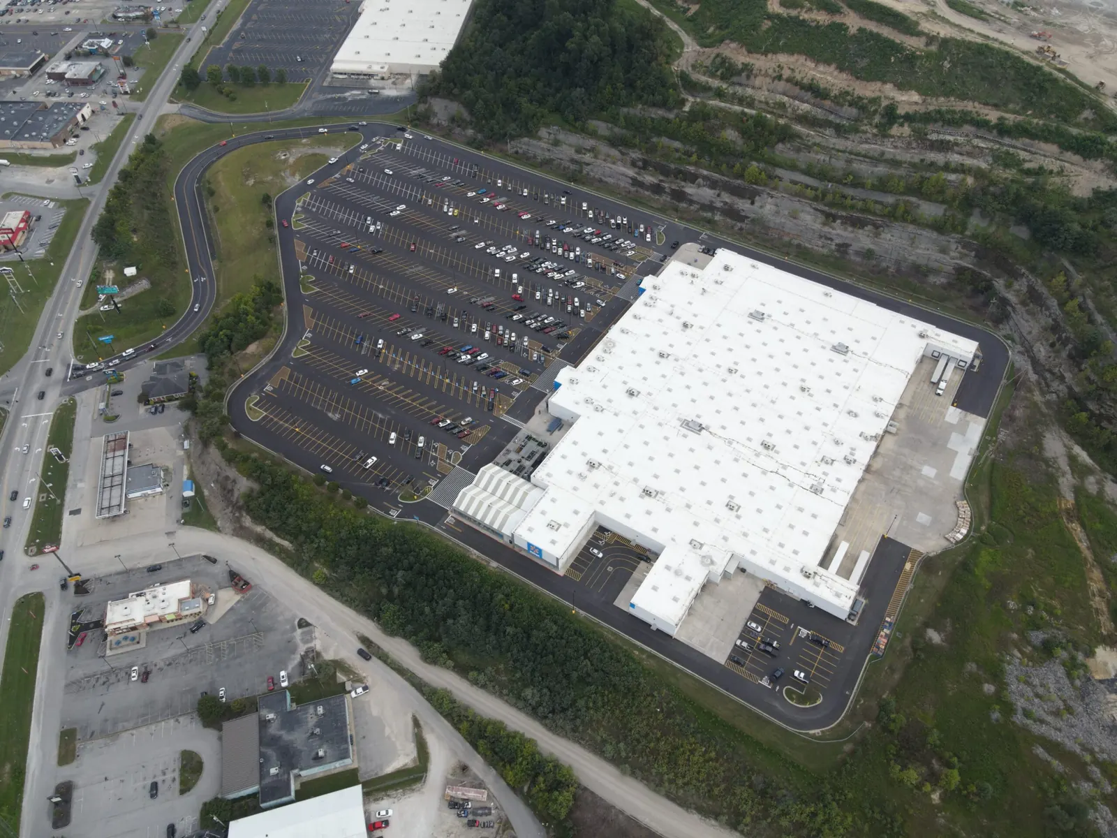 Paintsville Walmart project by Mountain Enterprises